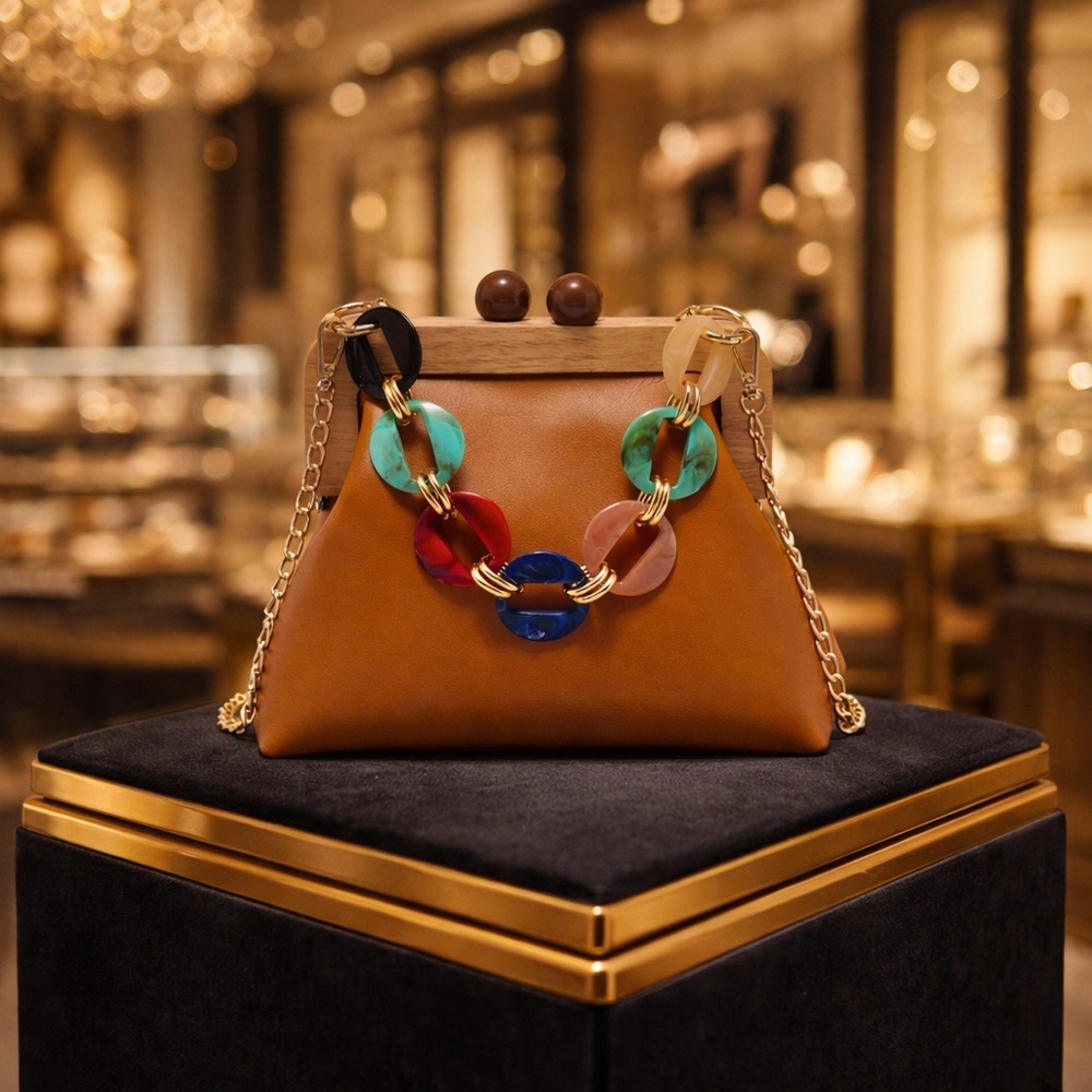 Stylish Tan Shoulder Bag